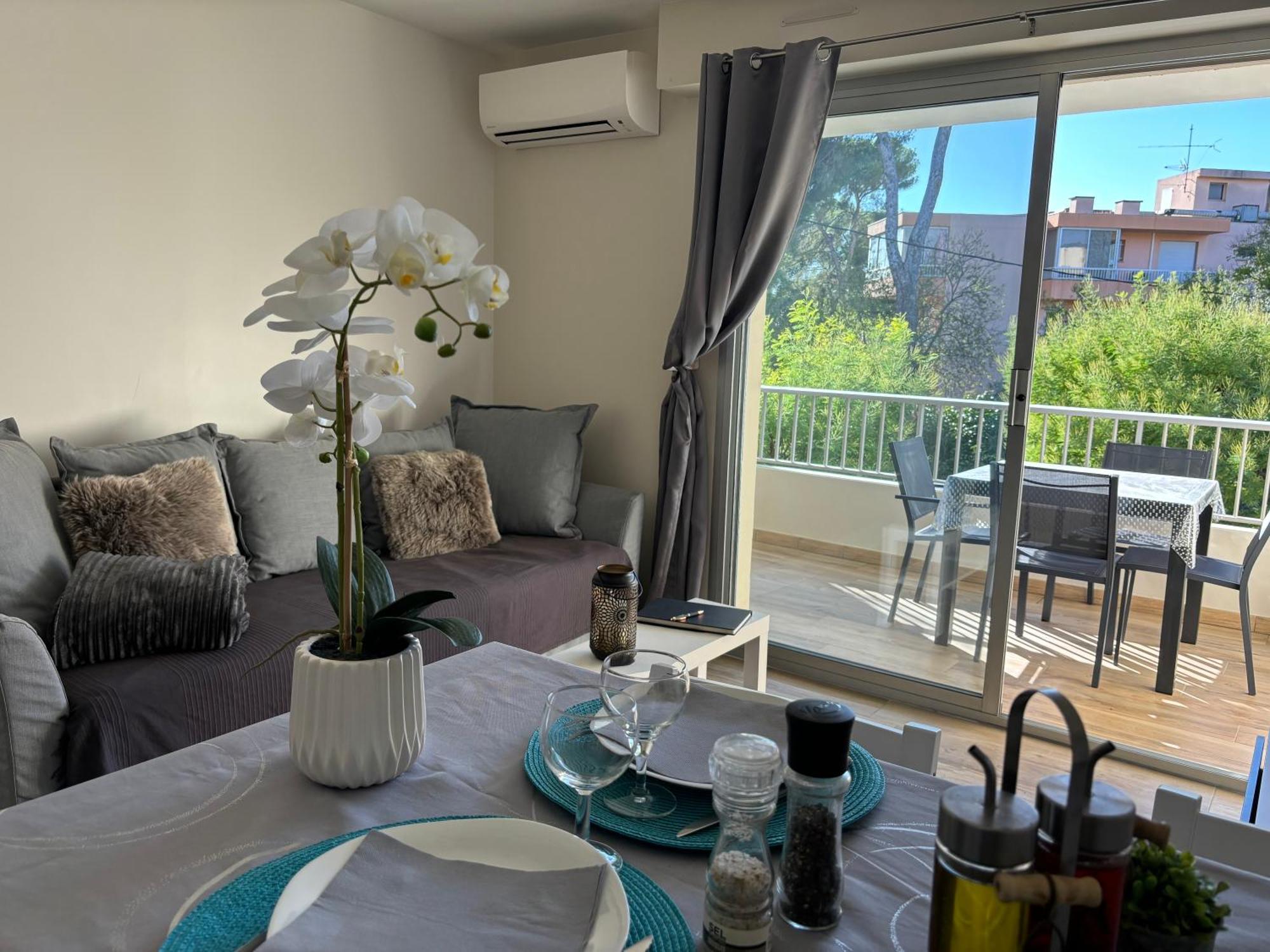 Proche Centre Sanary Studio Climatise 4 Personnes Esterno foto